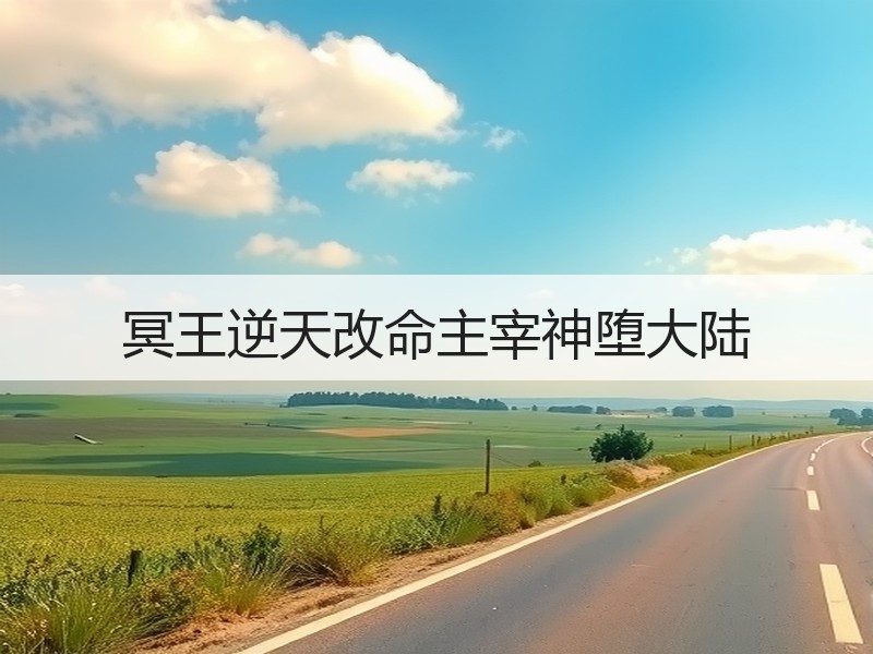 冥王逆天改命主宰神堕大陆