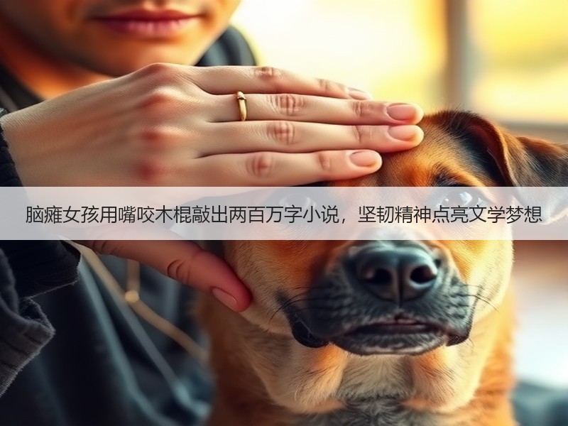 脑瘫女孩用嘴咬木棍敲出两百万字小说，坚韧