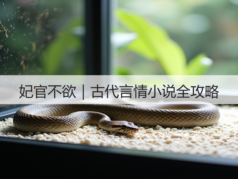 妃官不欲｜古代言情小说全攻略