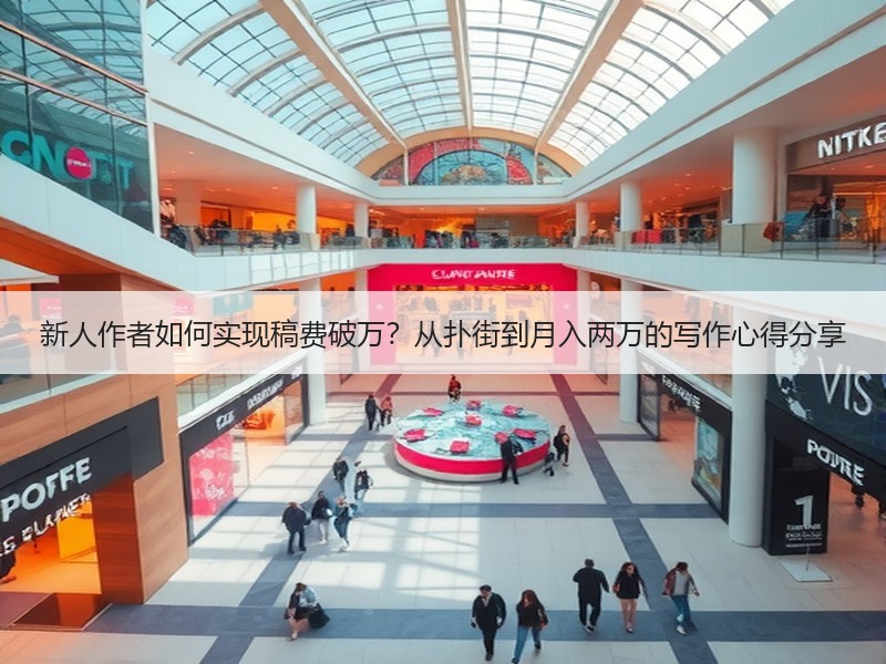 新人作者如何实现稿费破万？从扑街到月入两
