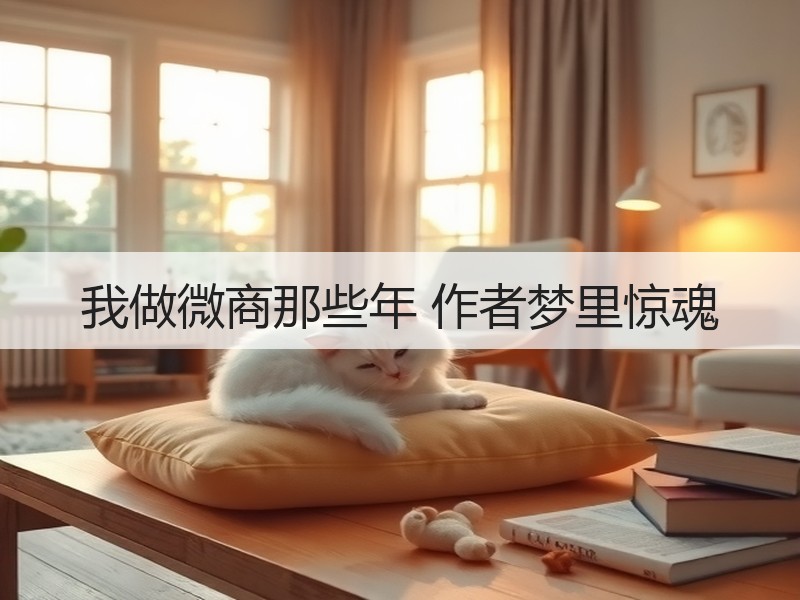 我做微商那些年 作者梦里惊魂