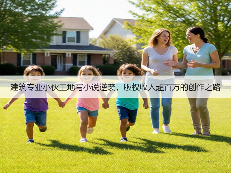 建筑专业小伙工地写小说逆袭，版权收入超百