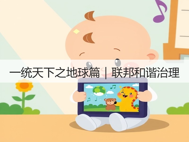 一统天下之地球篇｜联邦和谐治理