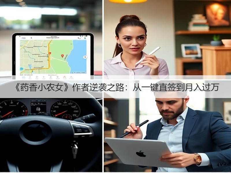 《药香小农女》作者逆袭之路：从一键直签到