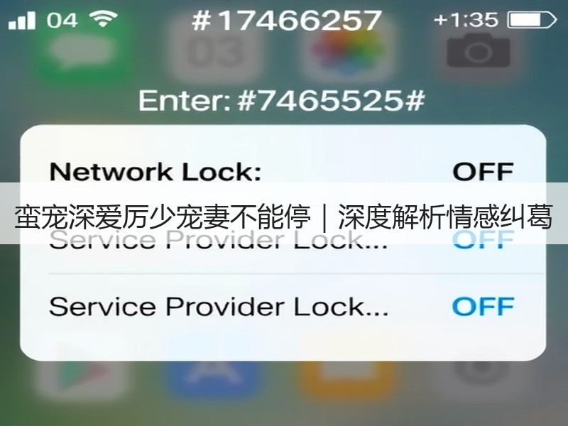 蛮宠深爱厉少宠妻不能停｜深度解析情感纠葛