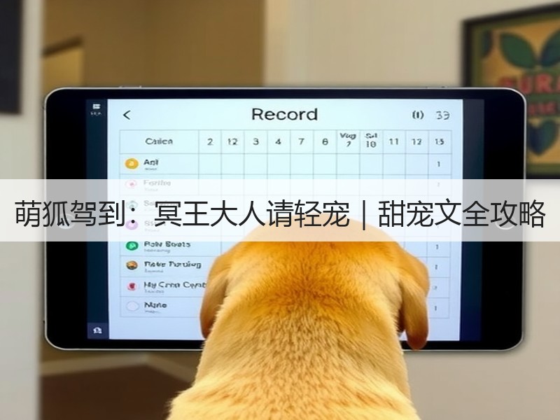 萌狐驾到：冥王大人请轻宠｜甜宠文全攻略
