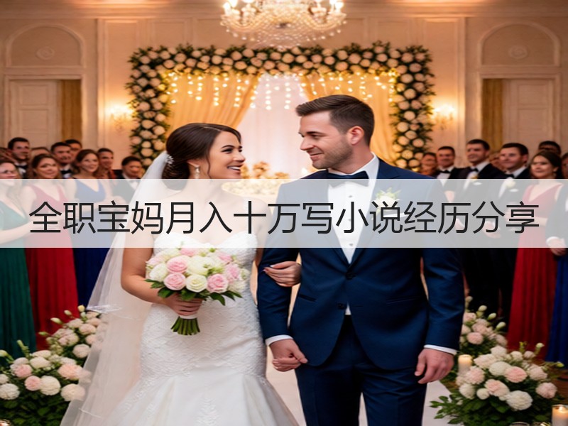 全职宝妈月入十万写小说经历分享