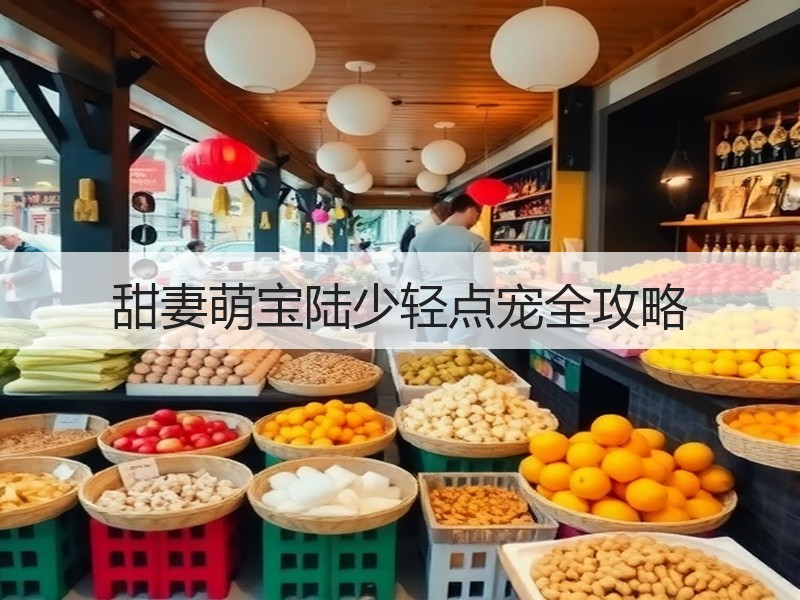 甜妻萌宝陆少轻点宠全攻略