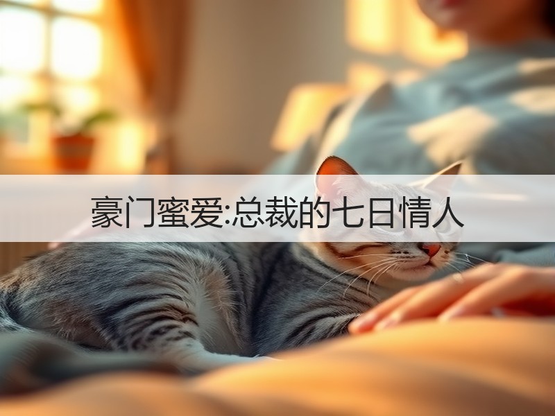 豪门蜜爱:总裁的七日情人