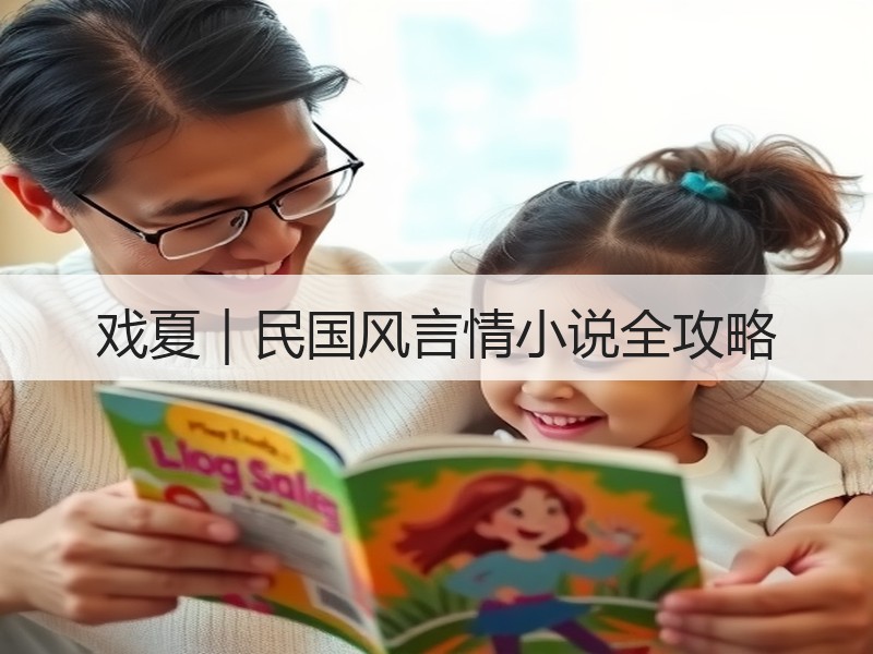 戏夏｜民国风言情小说全攻略