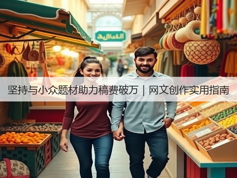 坚持与小众题材助力稿费破万｜网文创作实用