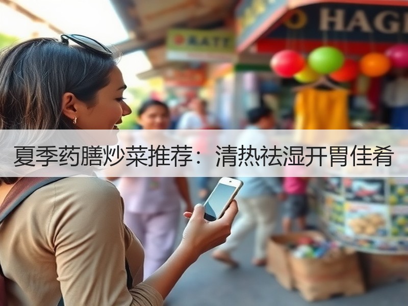 夏季药膳炒菜推荐：清热祛湿开胃佳肴