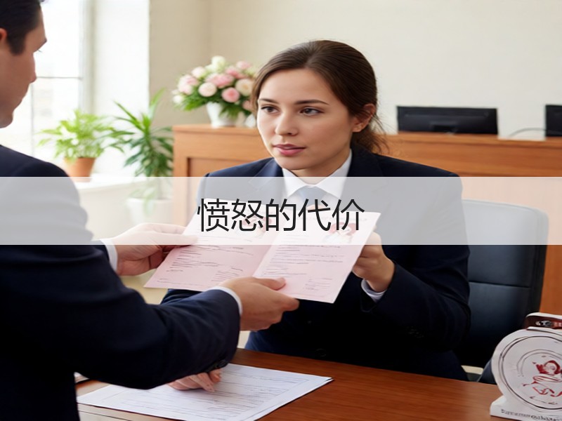 愤怒的代价