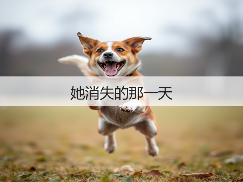 她消失的那一天