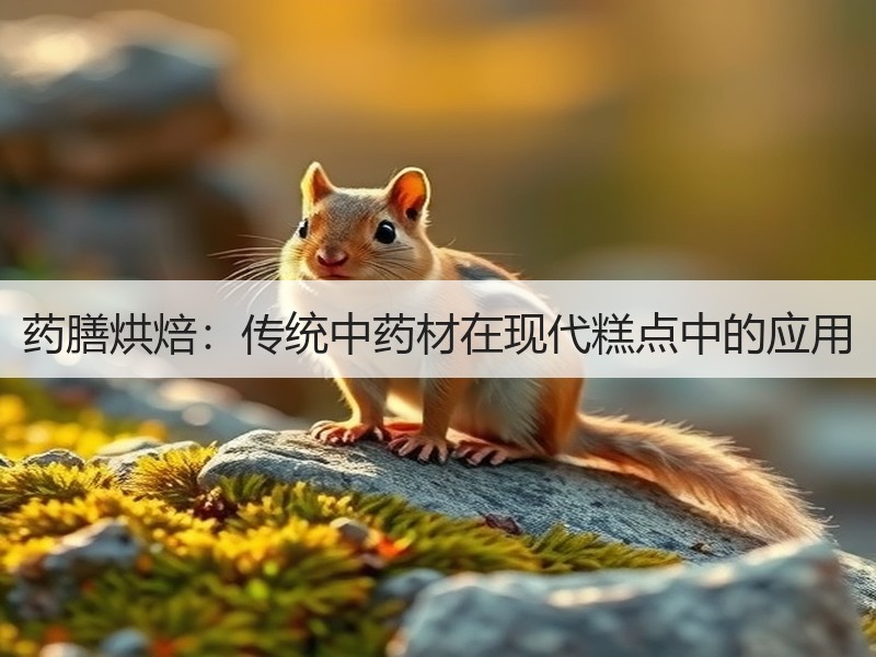 药膳烘焙：传统中药材在现代糕点中的应用