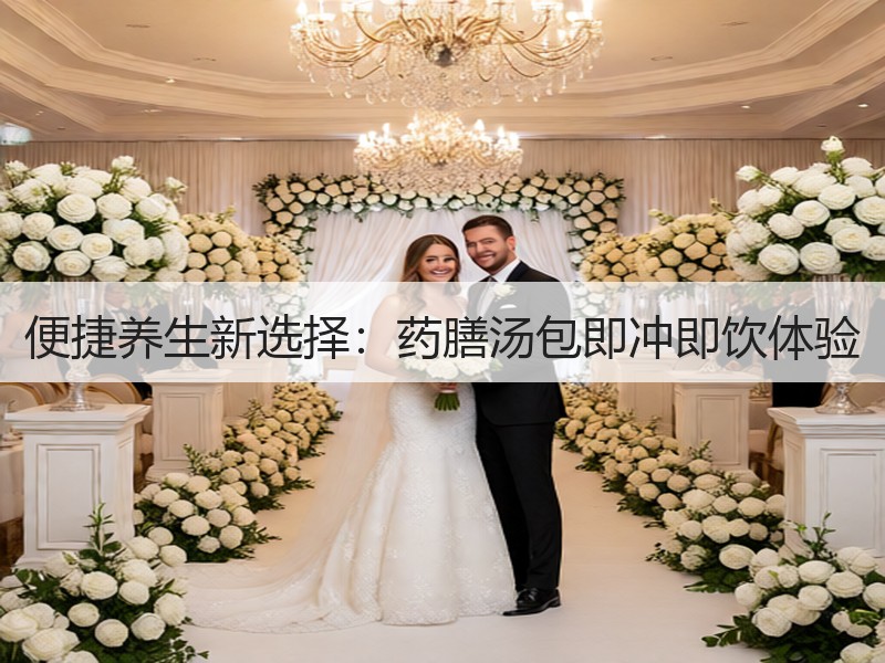 便捷养生新选择：药膳汤包即冲即饮体验