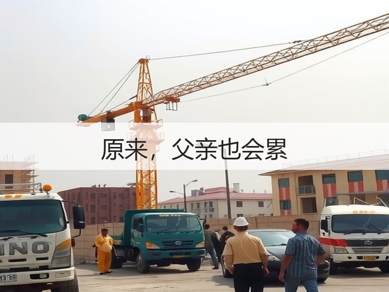 原来，父亲也会累