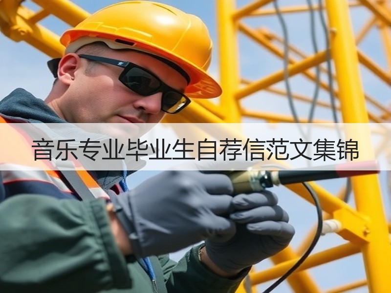 音乐专业毕业生自荐信范文集锦