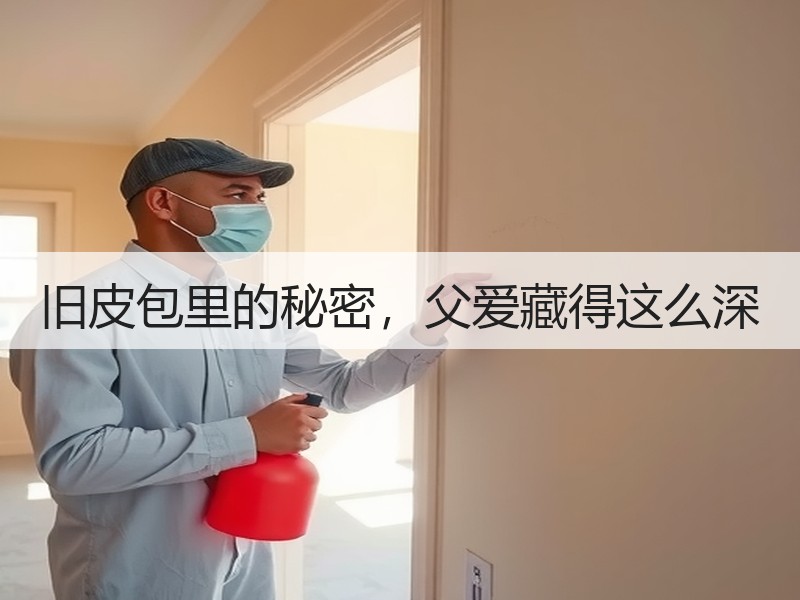 旧皮包里的秘密，父爱藏得这么深
