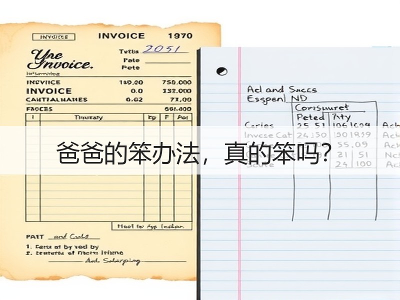 爸爸的笨办法，真的笨吗？