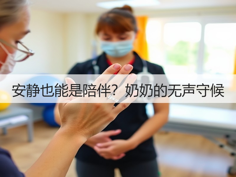 安静也能是陪伴？奶奶的无声守候