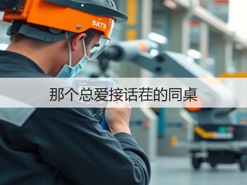 那个总爱接话茬的同桌