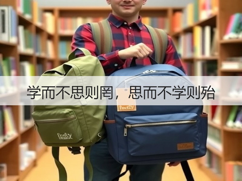 学而不思则罔，思而不学则殆