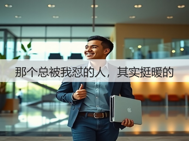 那个总被我怼的人，其实挺暖的