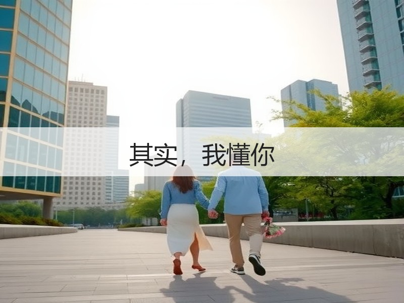 其实，我懂你