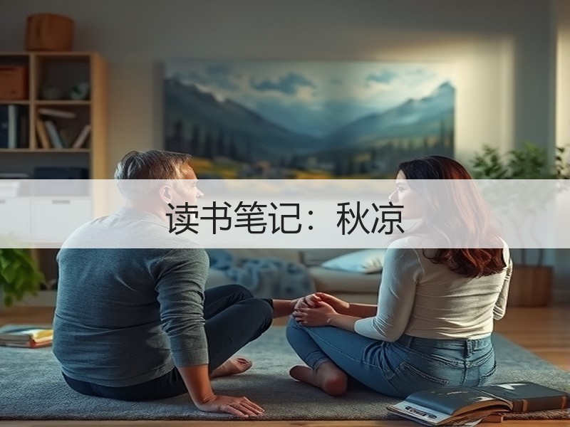 读书笔记：秋凉