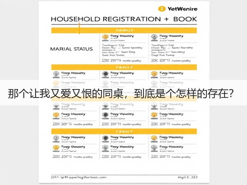 那个让我又爱又恨的同桌，到底是个怎样的存