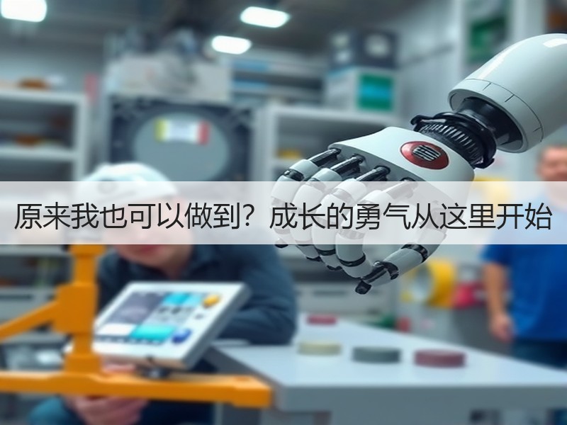 原来我也可以做到？成长的勇气从这里开始