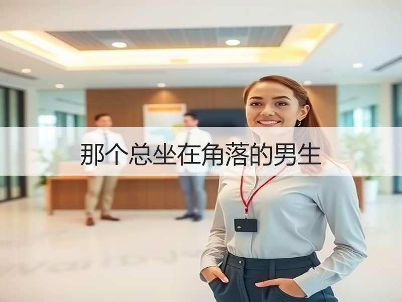 那个总坐在角落的男生