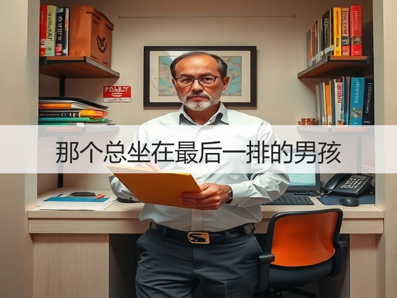 那个总坐在最后一排的男孩