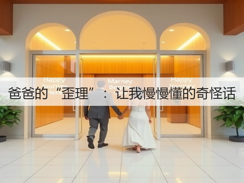 爸爸的“歪理”：让我慢慢懂的奇怪话