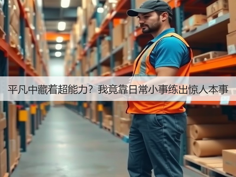 平凡中藏着超能力？我竟靠日常小事练出惊人