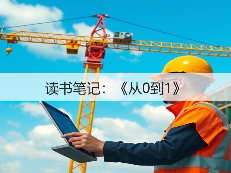 读书笔记：《从0到1》