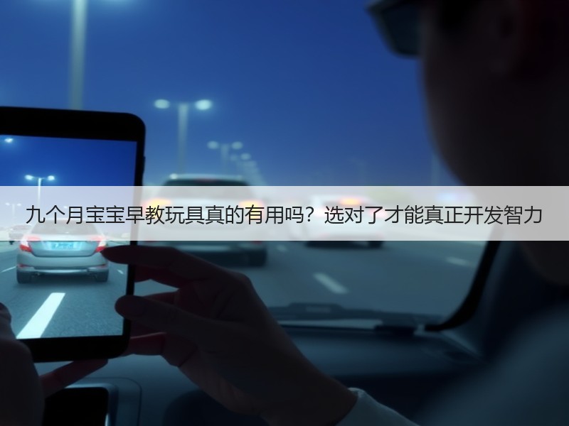 九个月宝宝早教玩具真的有用吗？选对了才能