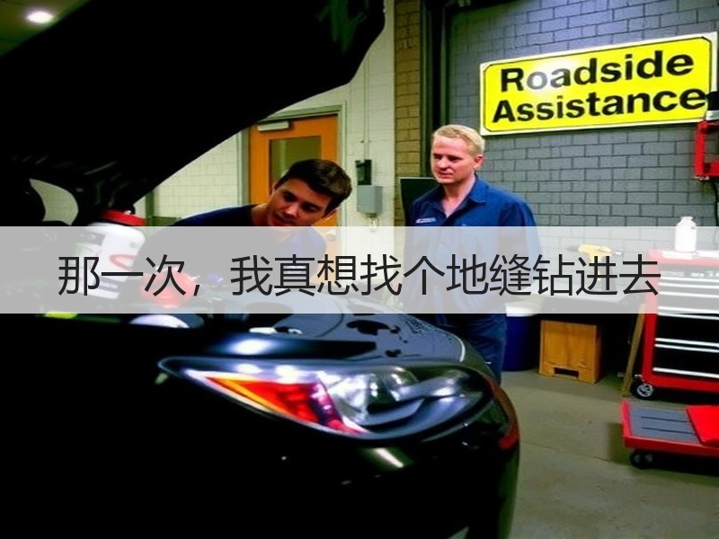 那一次，我真想找个地缝钻进去