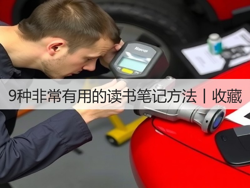 9种非常有用的读书笔记方法丨收藏