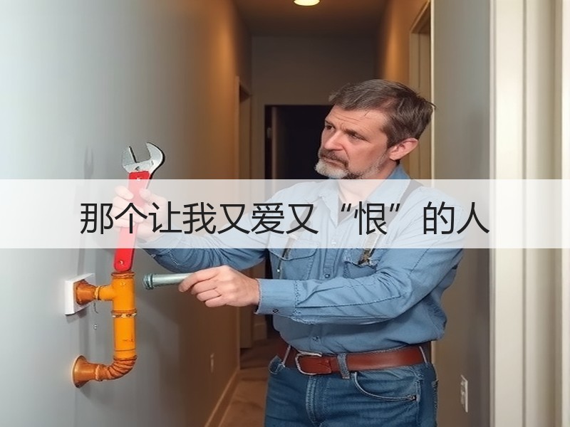 那个让我又爱又“恨”的人