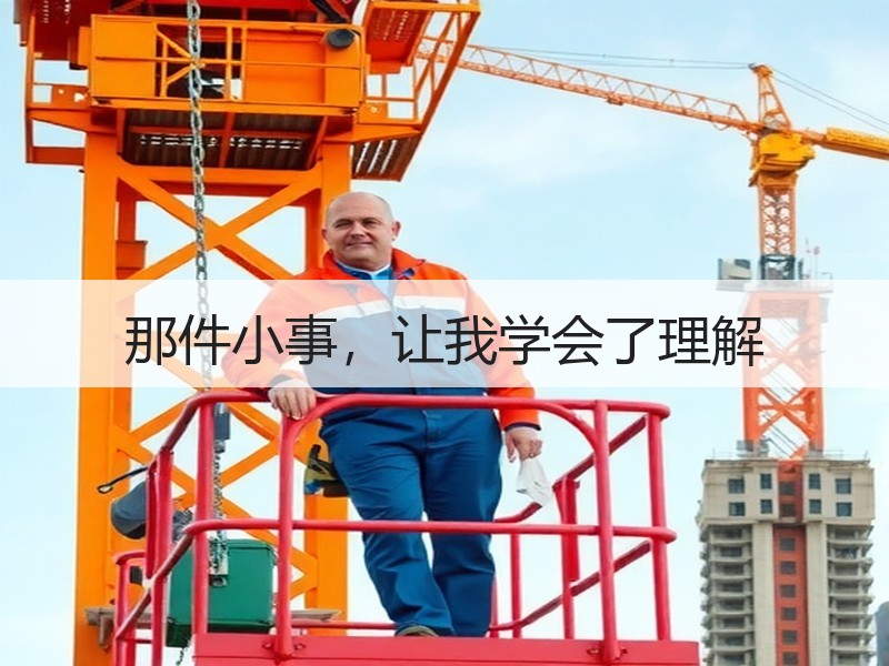 那件小事，让我学会了理解