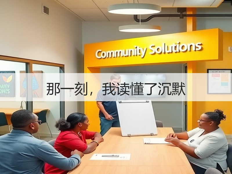 那一刻，我读懂了沉默