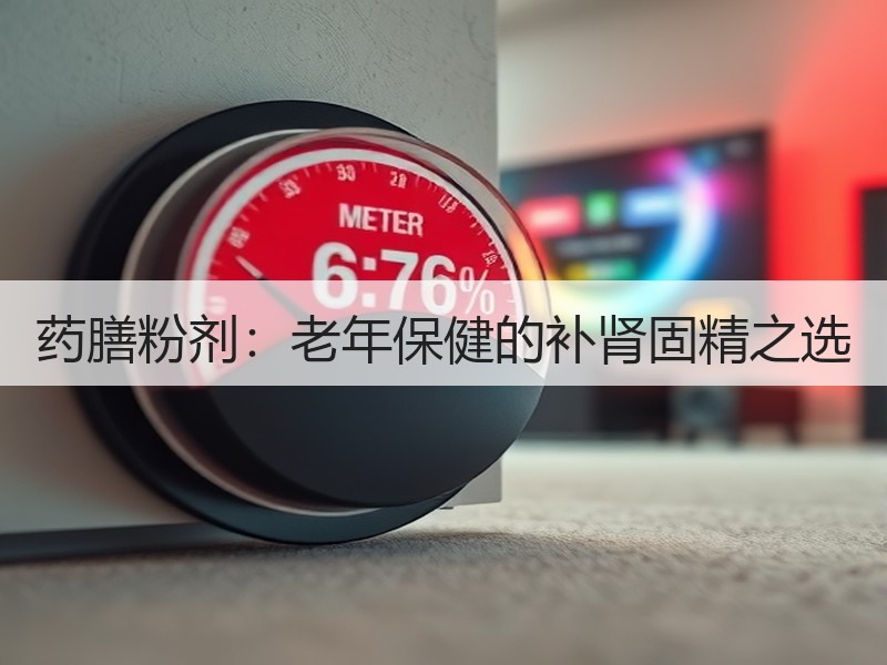 药膳粉剂：老年保健的补肾固精之选