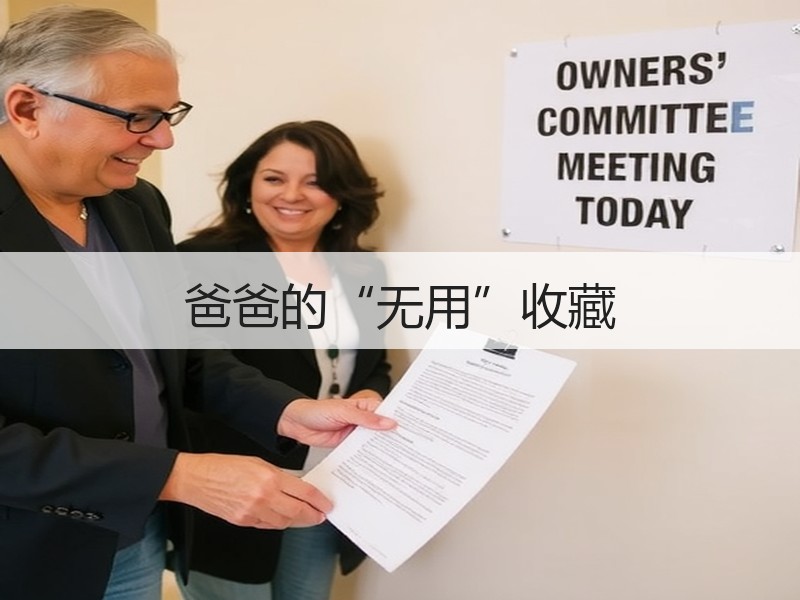 爸爸的“无用”收藏