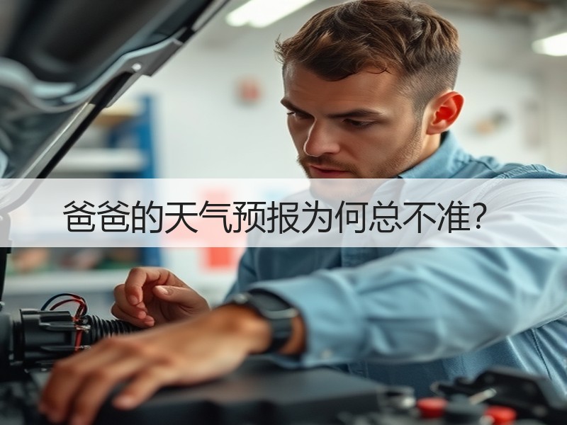 爸爸的天气预报为何总不准？