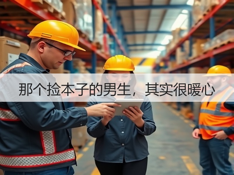 那个捡本子的男生，其实很暖心