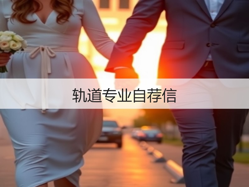 轨道专业自荐信