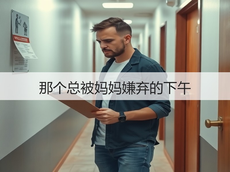 那个总被妈妈嫌弃的下午