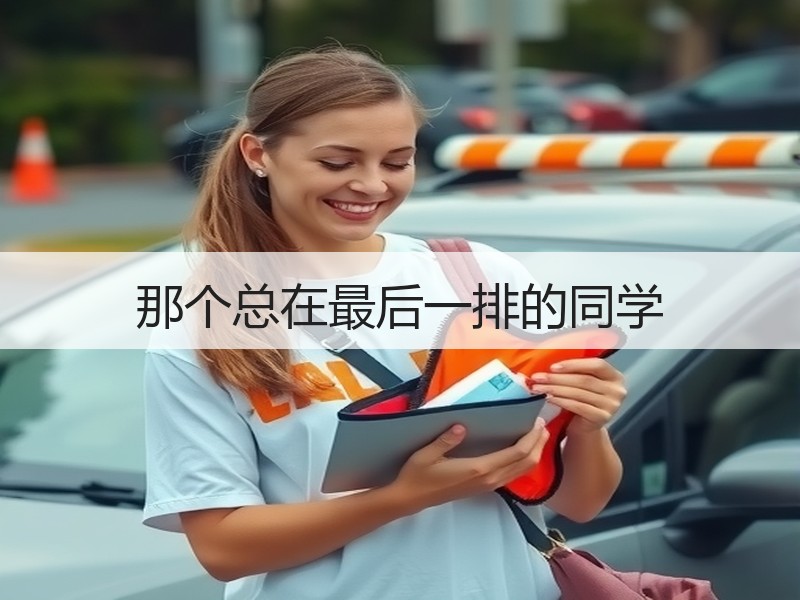 那个总在最后一排的同学